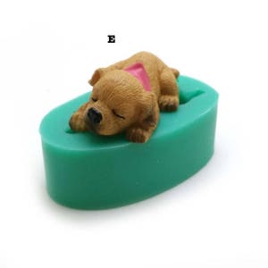 3D Cute Dog Shape Silicone Mold Casting