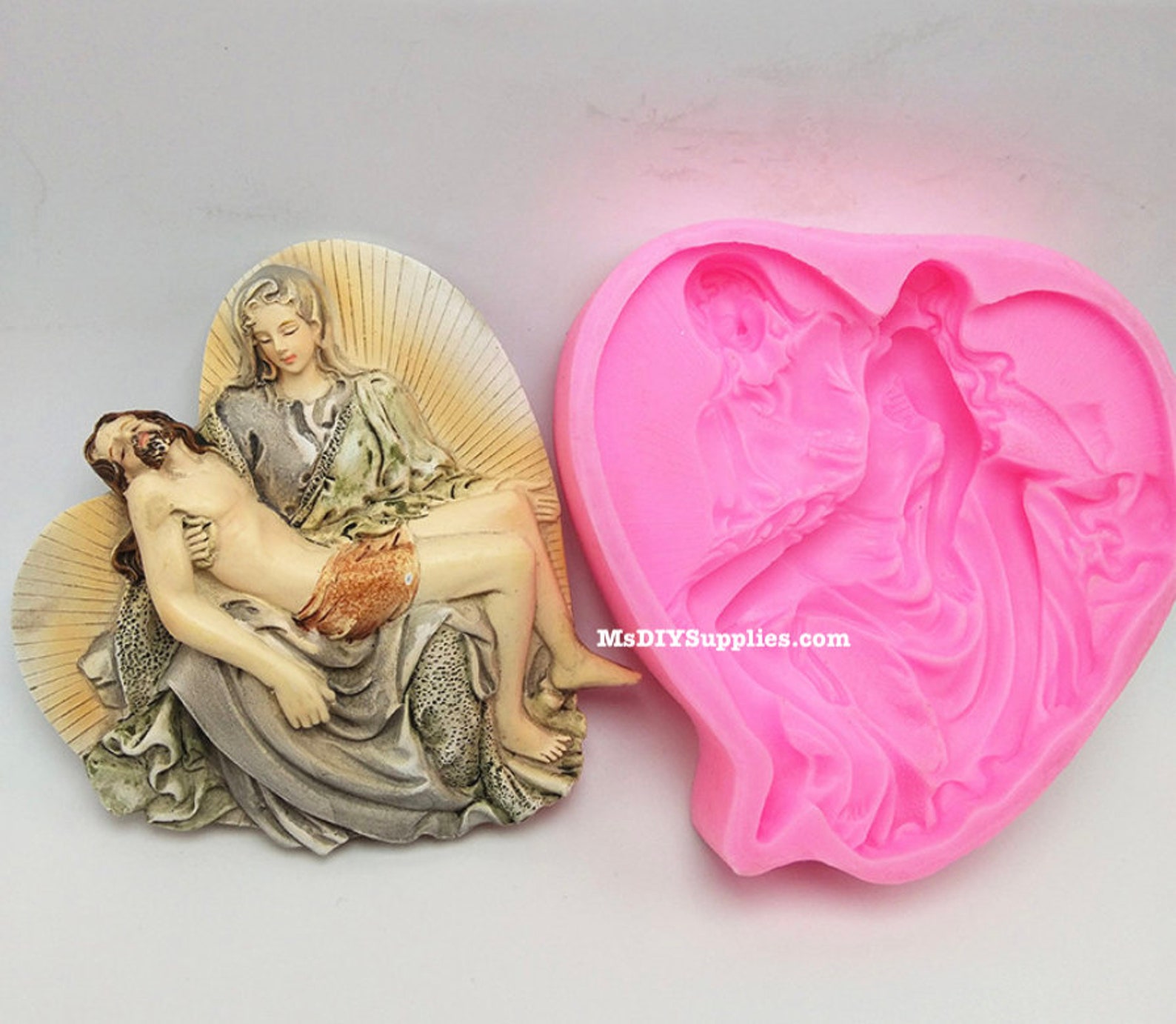 Jesus Silicone Molds for Fondant Religion Mold Chocolate Etsy