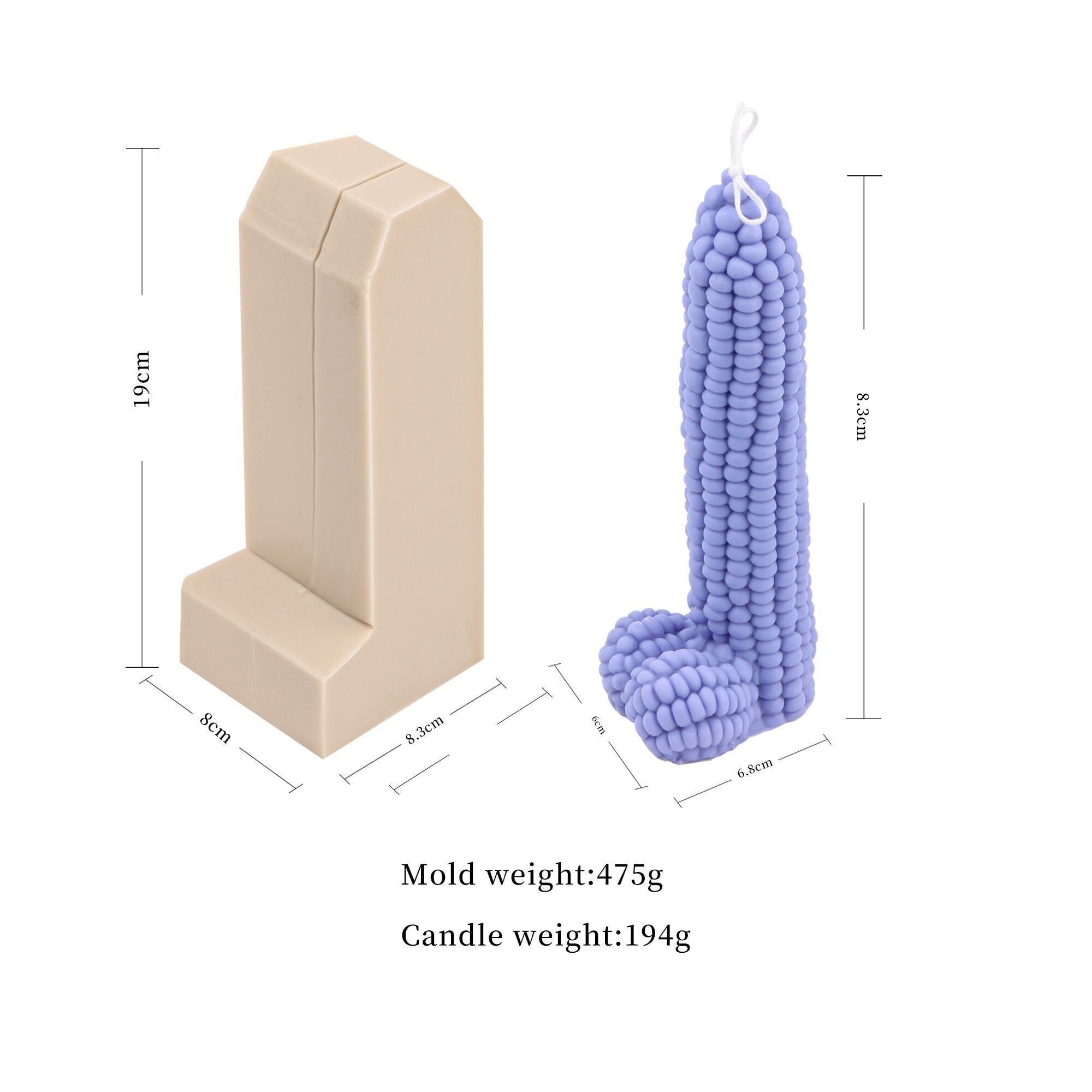 3D Mature Content Silicone Mold Penis Mold X18 Mold Mature Mold Chocolate  Mold Candle Mold Soap Penis Mold -  Israel