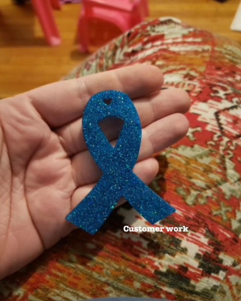 Breast Cancer Awareness Ribbon Epoxy Resin Mold for Resin Etsy