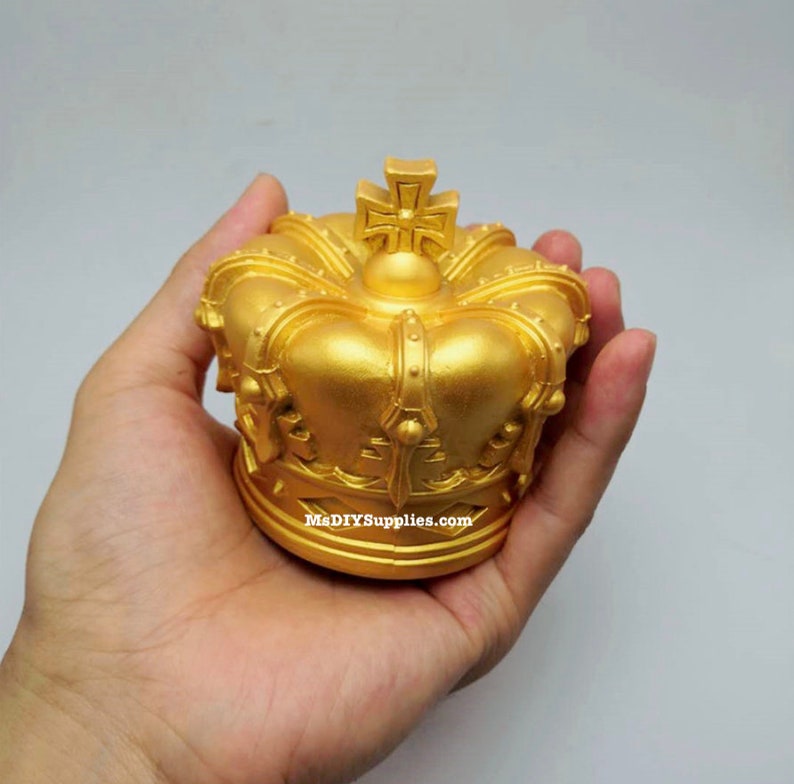 3D Princess Crown Silicone Mold for Fondant Chocolate Soap Etsy