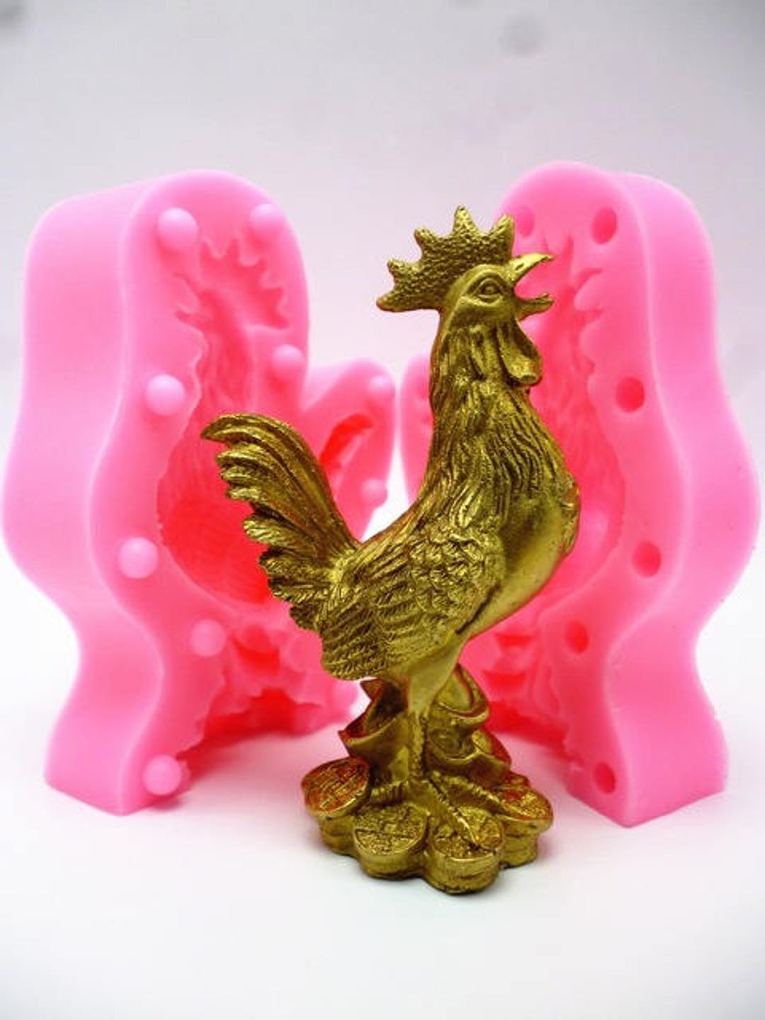 Moule Silicone Poule Délicat Pour Résine Époxy - Décoration Maison Et Artisanat Créatif