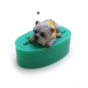 Colata di stampi in silicone per cani 3D