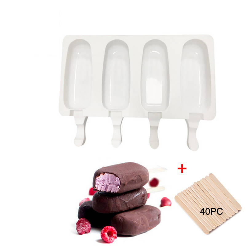 Details about 4 Cell Silicone Ice Cream Mold Juice Popsicle Maker Children Pop Mould Homemade Details about 4 Cell Silicone Ice Cream Mold Juice Popsicle Maker Children Pop Mould Homemade