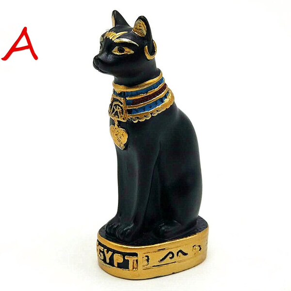 2 Size Egyptian Black Cat Idol Silicone Mold, Cake Decorating, Tools DIY, Soap, Candle, Gypsum Resin Mould