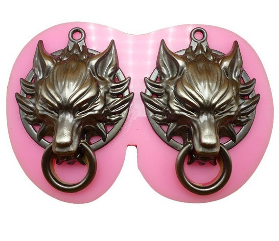 Final Fantasy 7 Wolf Head Door Knocker Handle Silicone Mold Etsy