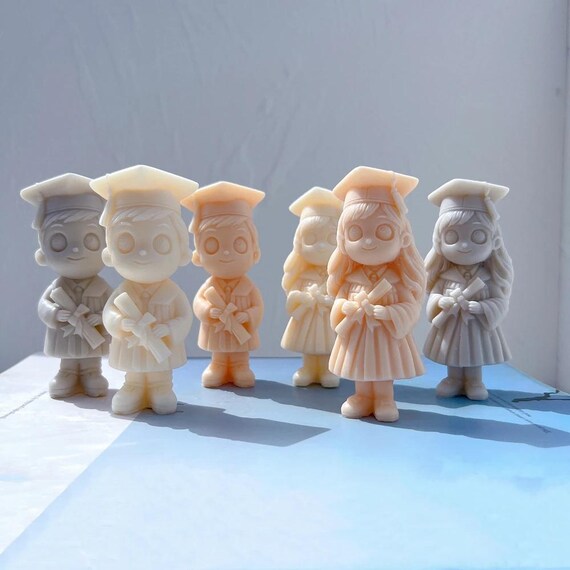 Stampo In Silicone Per Candela A Forma Di Ragazza Bendata | Fai Da Te Per Cera, Sapone E Argilla | Regalo Creativo E Antiaderente