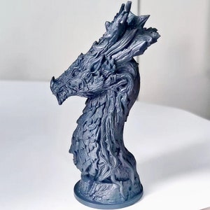 Forest Dragon Silicone Mold: DIY Candle, Resin, Gypsum Casting
