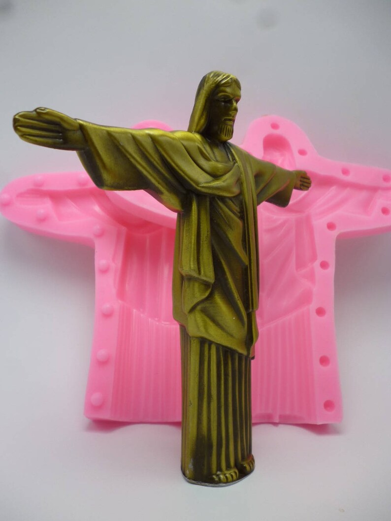 Jesus Cross Silicone Molds for Fondant Religion Mold Etsy