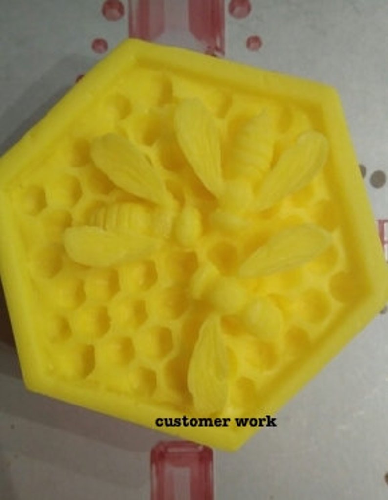 3D Bee Silicone Soap Molds/ Fondant Mold/ Chocolate Etsy