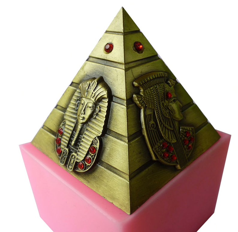 3D Egyptian Pyramids Silicone Mold for Fondant Resin Soap Etsy