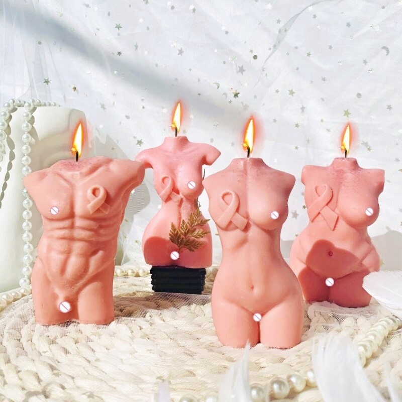 3D silicone mold Pregnant Bear for soap, candles, gypsum, c