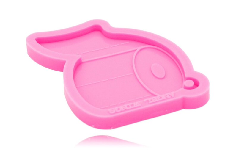 Glossy Toilet Paper Shape Epoxy Resin Mold for Resin Earring Etsy