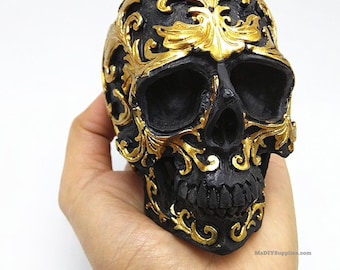 3D Unique Skull Silicone Candle and Soap Mold