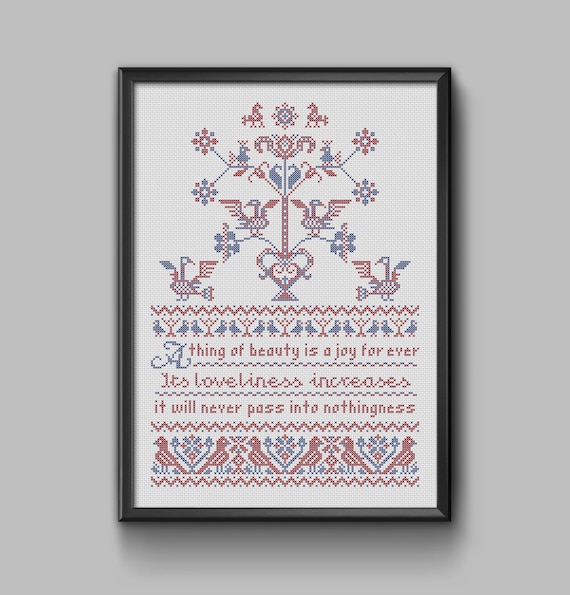 Zealand Birds - Traditional Danish Folk Embroidery Sampler Pdf