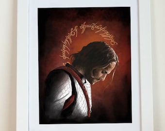 Halbrand Sauron Art Print: Rings of Power Fan Art (Digital Download)