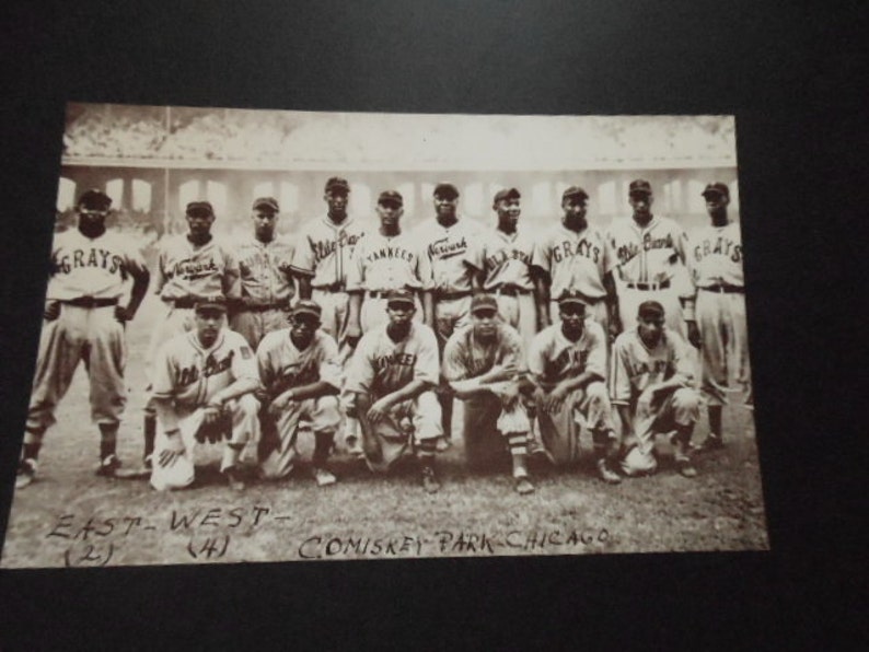 Negro League Baseball 1939 Hall of Fame Members East All Stars Etsy