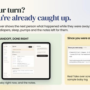 Newborn Baby Tracker App: Feeds, Sleep, Diapers Shared by All Caregivers image 3