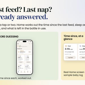 Newborn Baby Tracker App: Feeds, Sleep, Diapers Shared by All Caregivers image 2