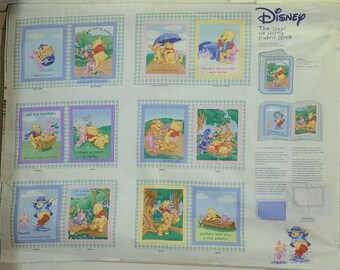 Vintage Winnie the Pooh Soft Book Panel