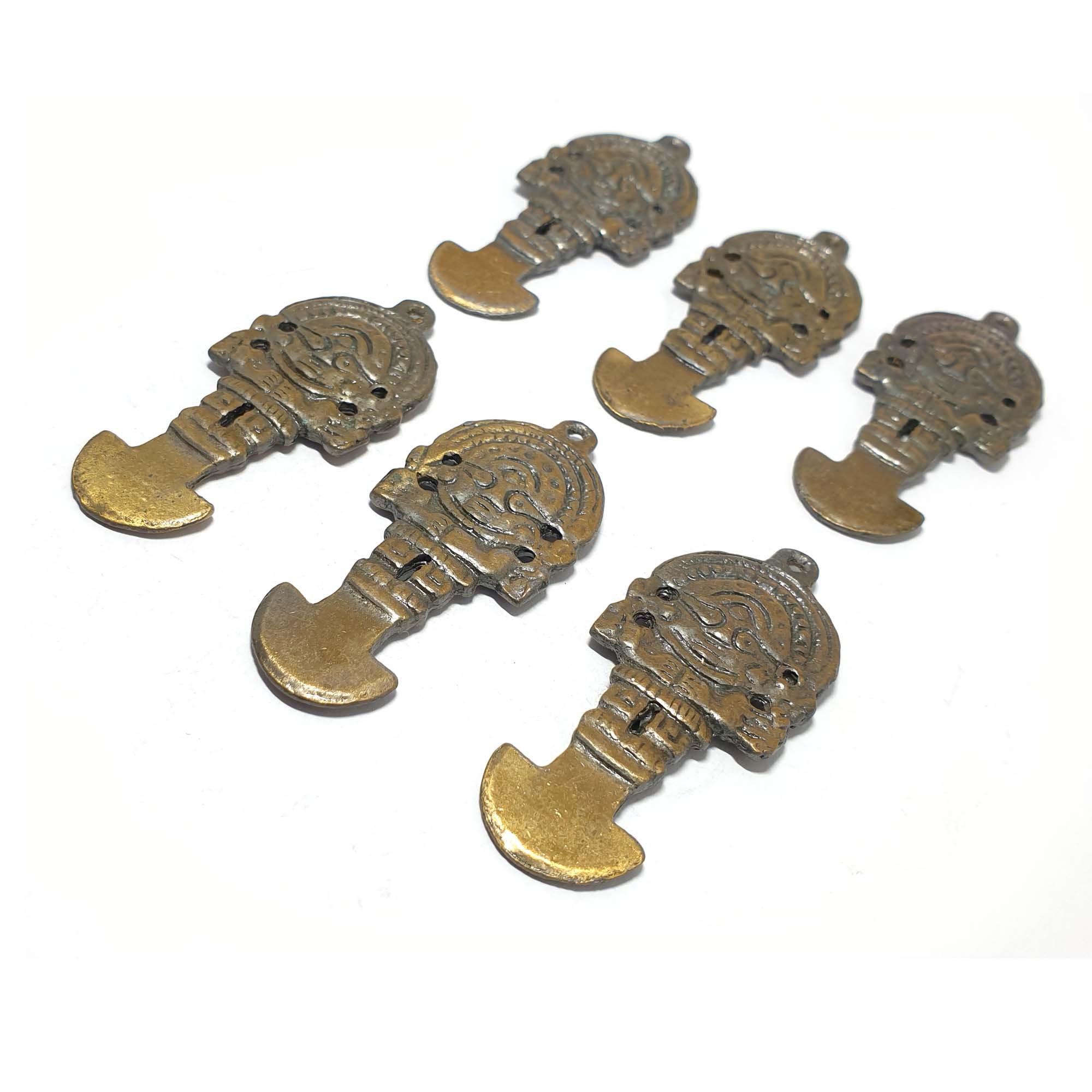 Metall Azteken Stil Anhänger 42mmx20mm oder 38mmx18mm | Etsy