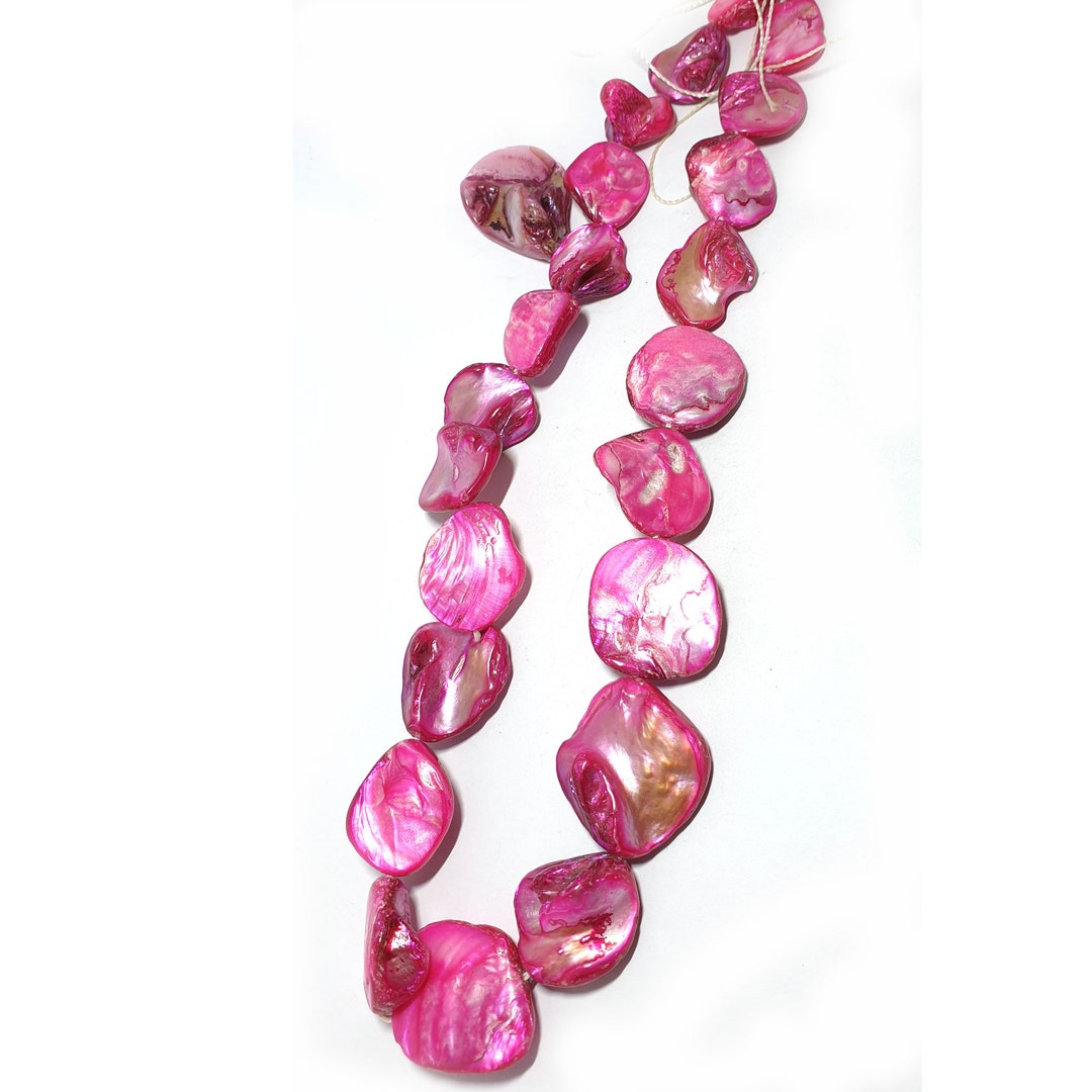 MDesigns Pink Shell Bead