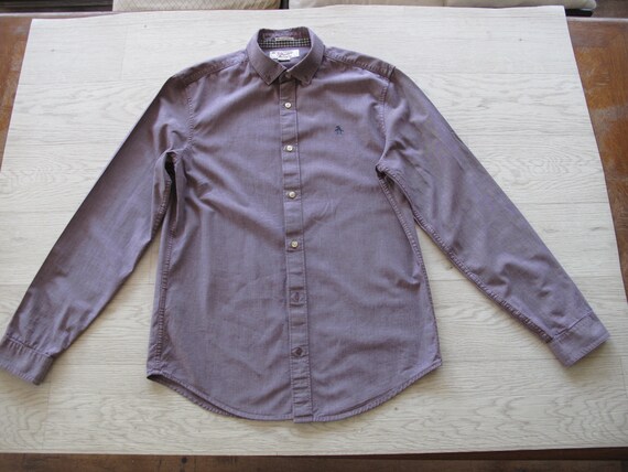 Penguin by Munsingwear purple shirt, men's size Medium Penguin by Munsingwear purple shirt, men's size Medium