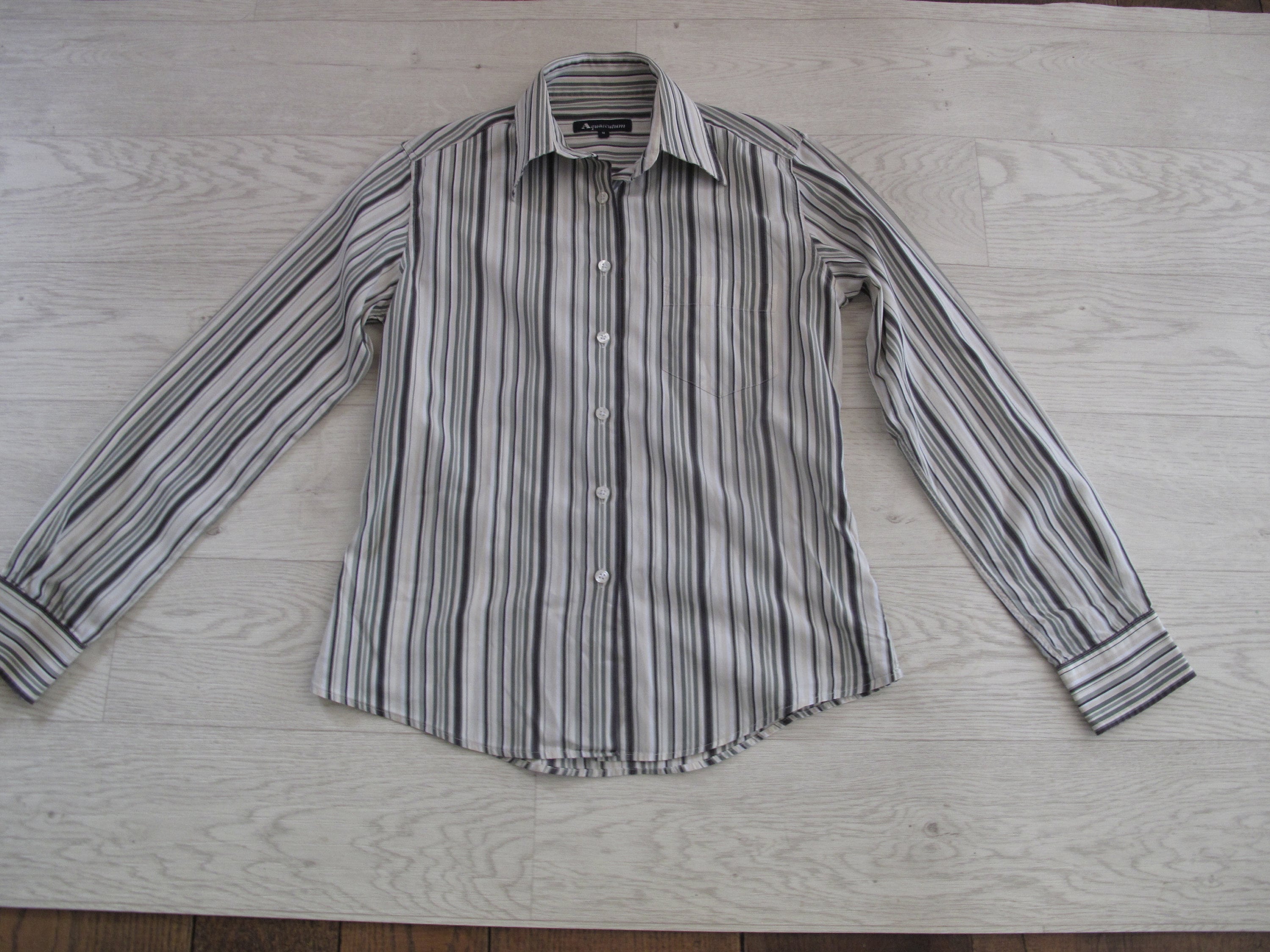 Striped Office Shirt by Aquascutum Ladies Size Small to - Etsy Ireland