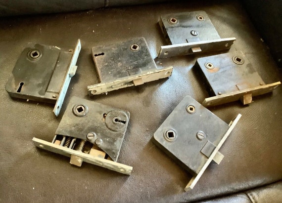 BRASS DOOR MORTICE KNOBS BOX OFF 10 SETS JOB LOT