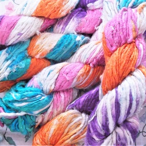Banana silk waste yarn, banana threads, spinning fiber, art yarn, needle felting,roving, silk paper, silk fusion
