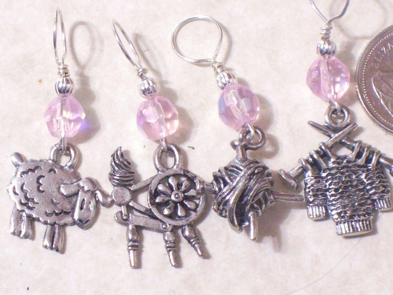 Knitting Stitch Markerssheep to Shawl No Snag Etsy