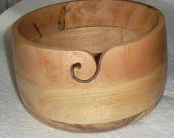 Mango Holz Garnschüssel, gehäkelte Strickschüssel, 3 Größen