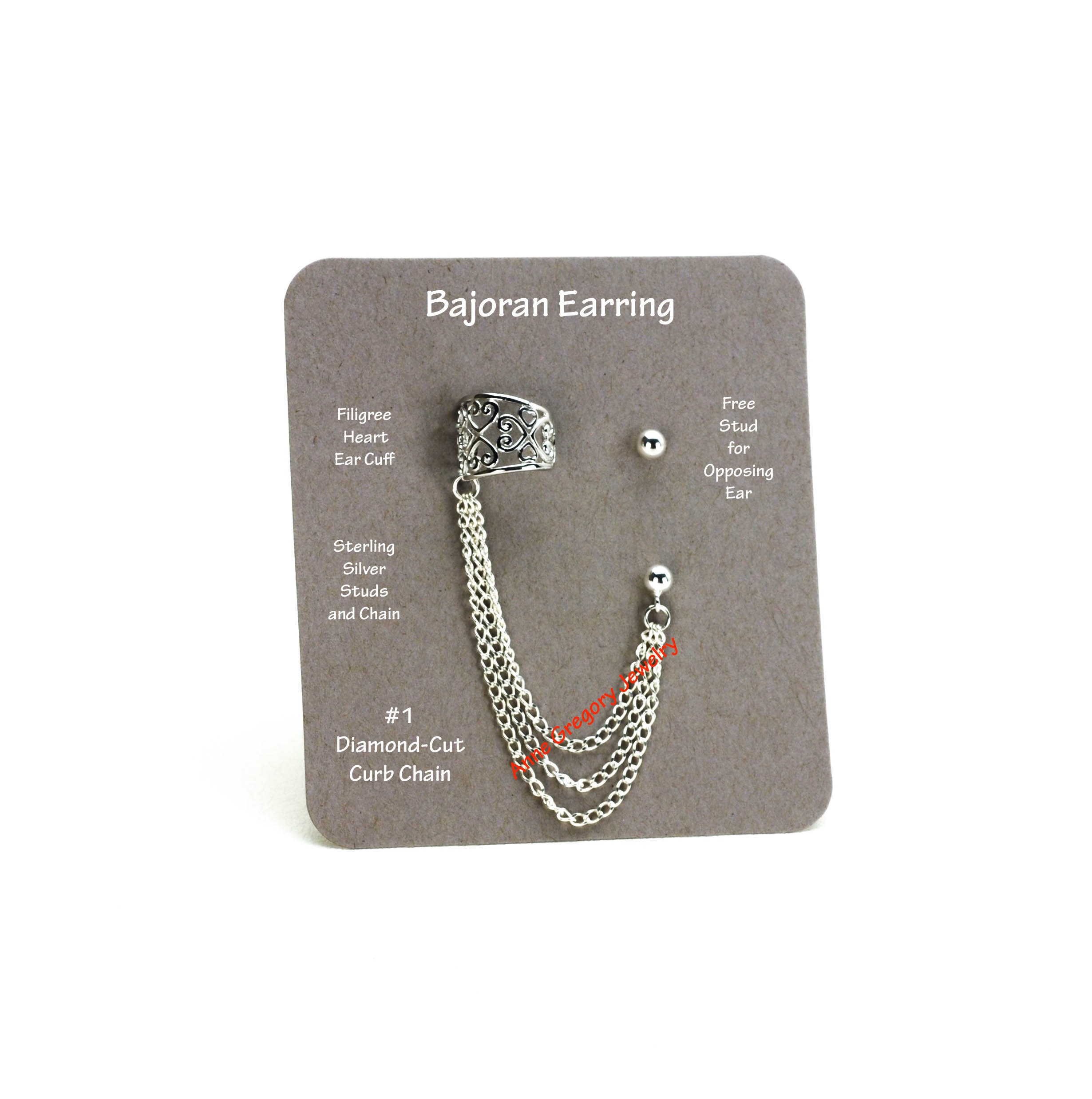 Filigree ear shop cuff