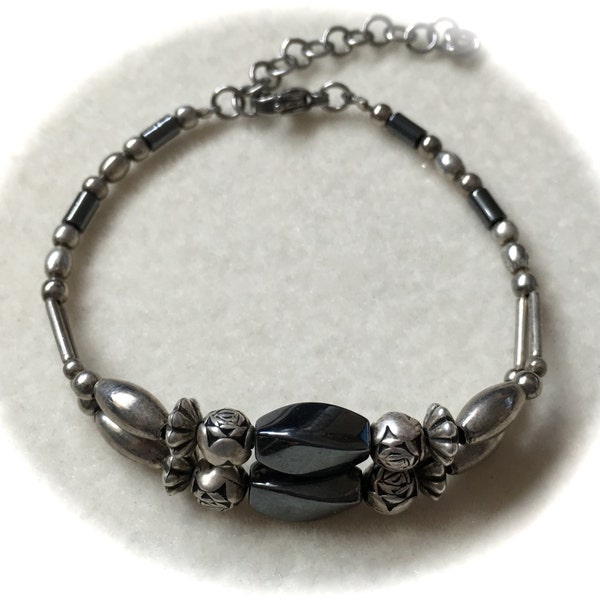 Jewelry Repair for Hematite Bracelet