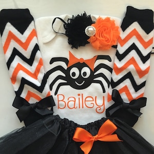 Baby Girl Halloween Outfit -- Toddler Girl&#39;s Halloween baby costume outfit - Girls Halloween outfit - Toddler girls Halloween clothes - TUTU