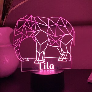 LED night light - Personalized Kid&#39;s night light - LED home decor- Led room light - LED home decor - Teen birthday gift- Custom night light