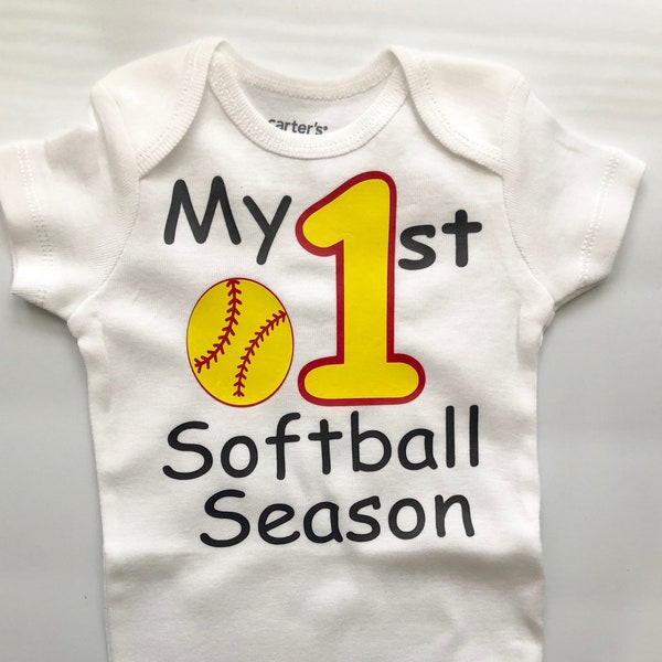 Softball Baby Etsy