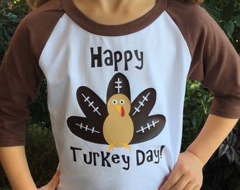 Boys Thanksgiving shirt- Girl's Thanksgiving shirt - Kids thanksgiving shirt - Children's Thanksgiving - Thanksgiving Raglan
