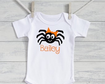 Baby Girl Halloween Outfit -- Toddler Girl's Halloween baby costume outfit - Girls Halloween outfit - Toddler girls Halloween- bodysuit only
