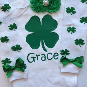 carters baby girl st patricks day