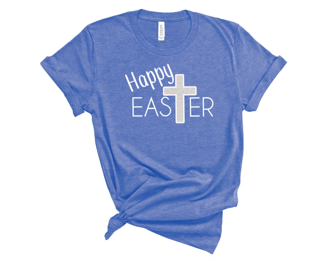 Women's Easter shirt Womens Spring shirt Happy Easter Etsy