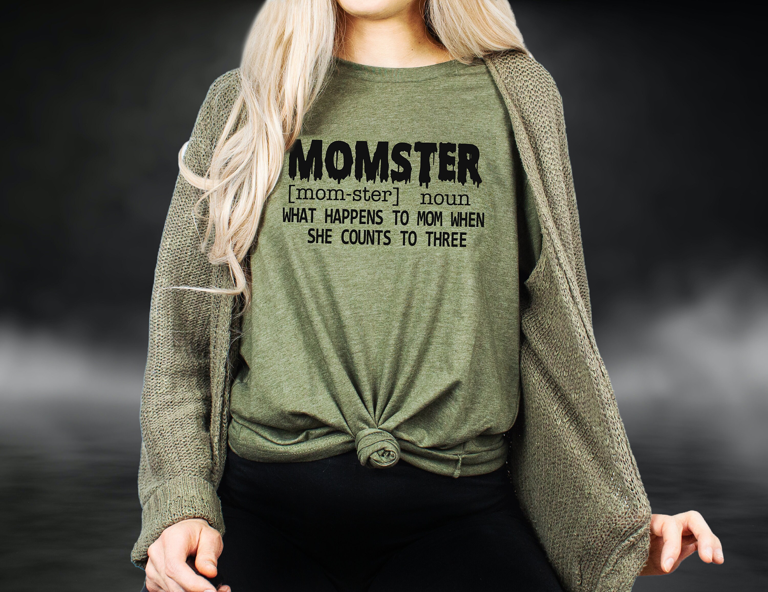Mom Halloween shirt - Momster shirt - Women's Halloween