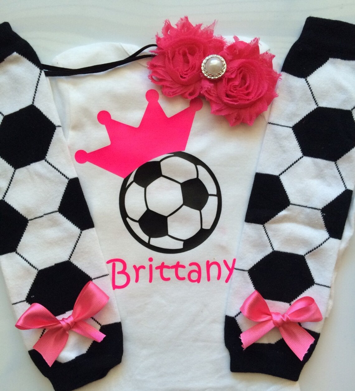 Baby Girl Soccer Outfit Soccer Outfit Baby Girl Sports Etsy