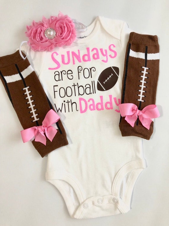 Baby Girl Football Outfit Newborn Football Outfit Football Etsy