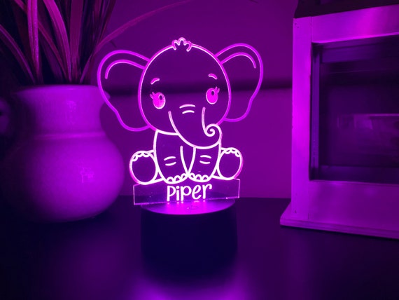 LED Night Light Personalized Kid s Night Light LED Home Decor Led