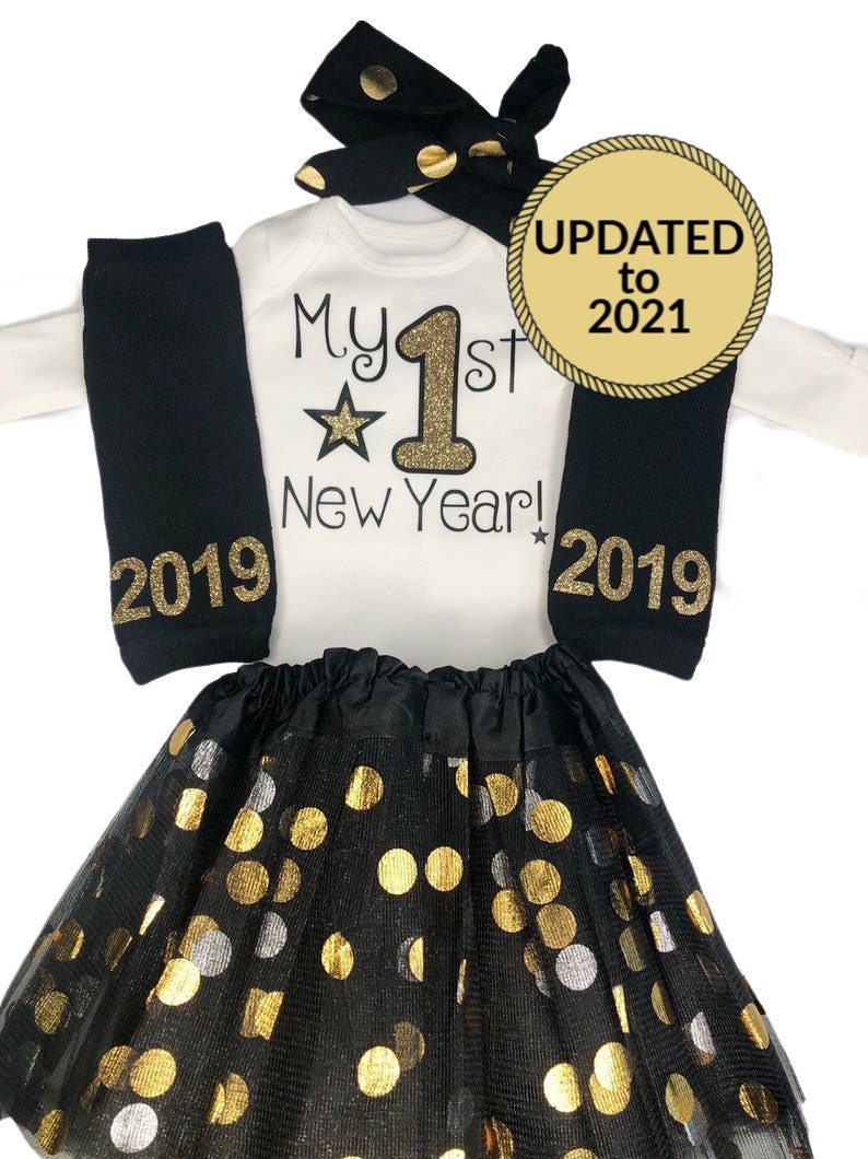 baby girl new years outfit