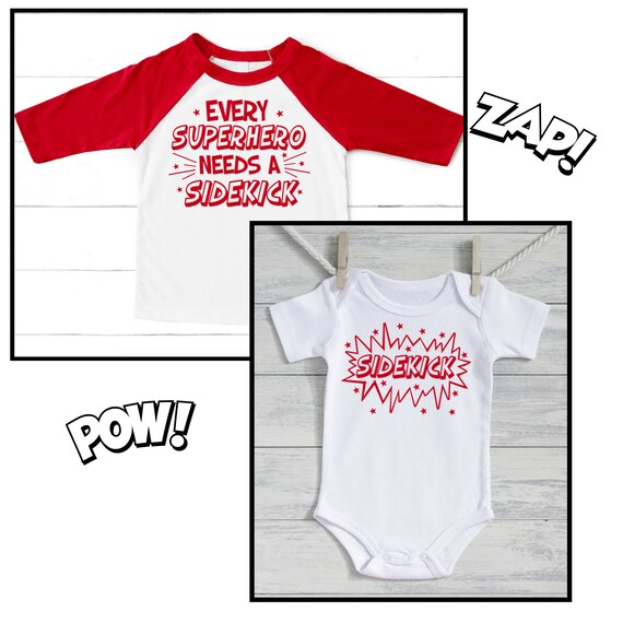 Big brother little brother superhero shirts on sale