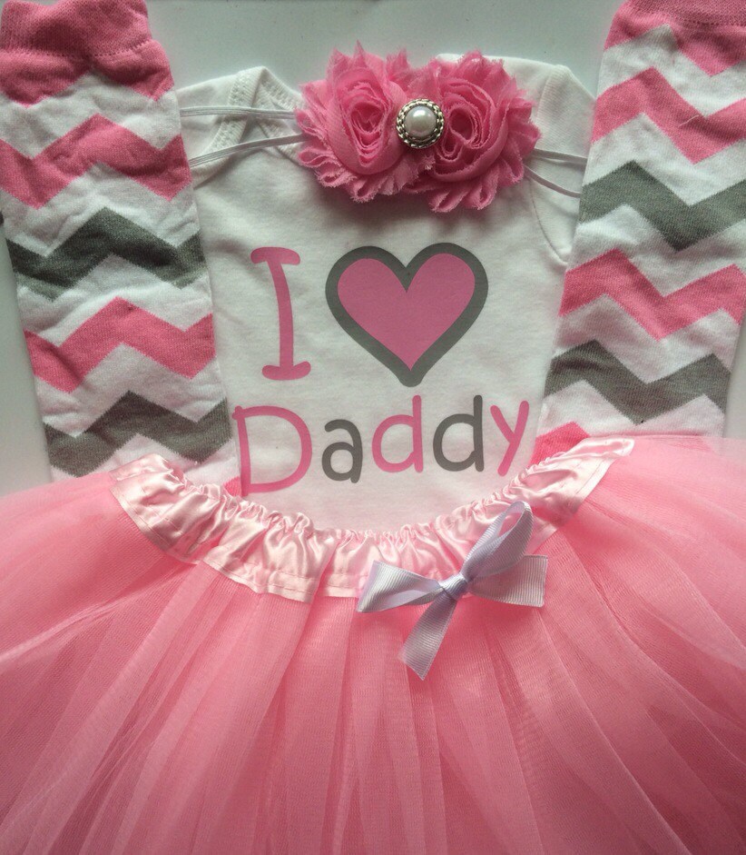 Baby Girl Toddler Girl Father S Day Outfit Father S Day Outfit Kids Father S Day Shirt I Love Daddy Shirt Baby Leg Warmers