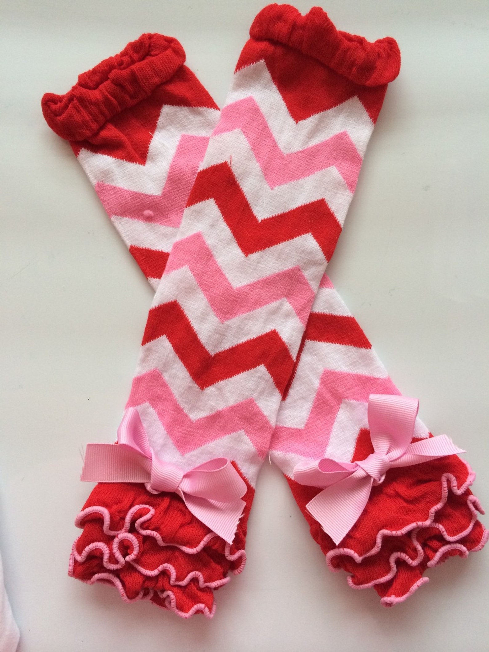 Baby Girl 1st Valentine's Day Outfit Heart Legwarmers Etsy