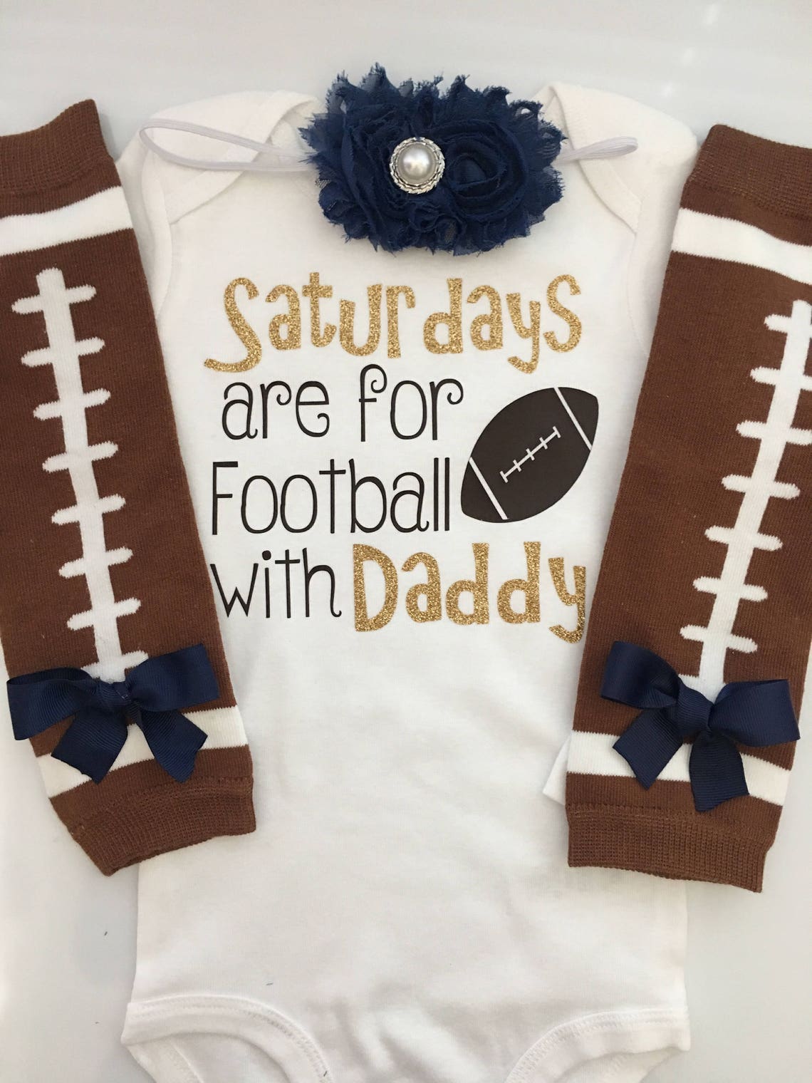 Baby Girl Football Outfit Newborn Football Outfit Etsy